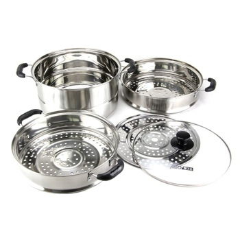 愛仕達(dá)NS1528三層復(fù)底蒸鍋 設(shè)計(jì)、材質(zhì)與實(shí)用體驗(yàn)解析